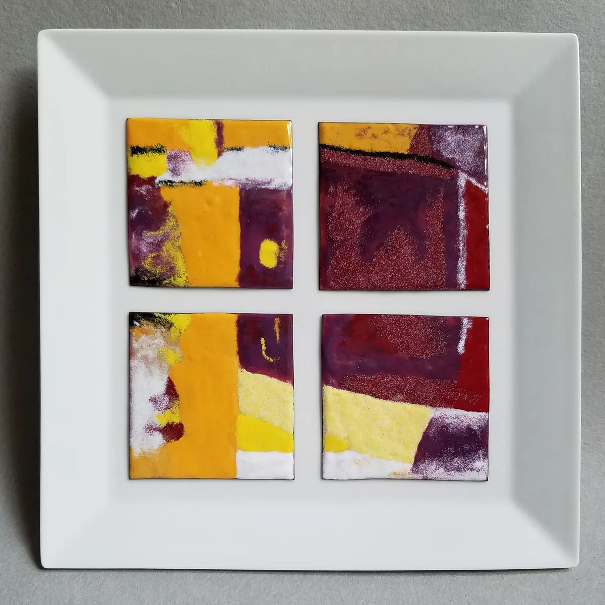 Tableau émail et porcelaine_3