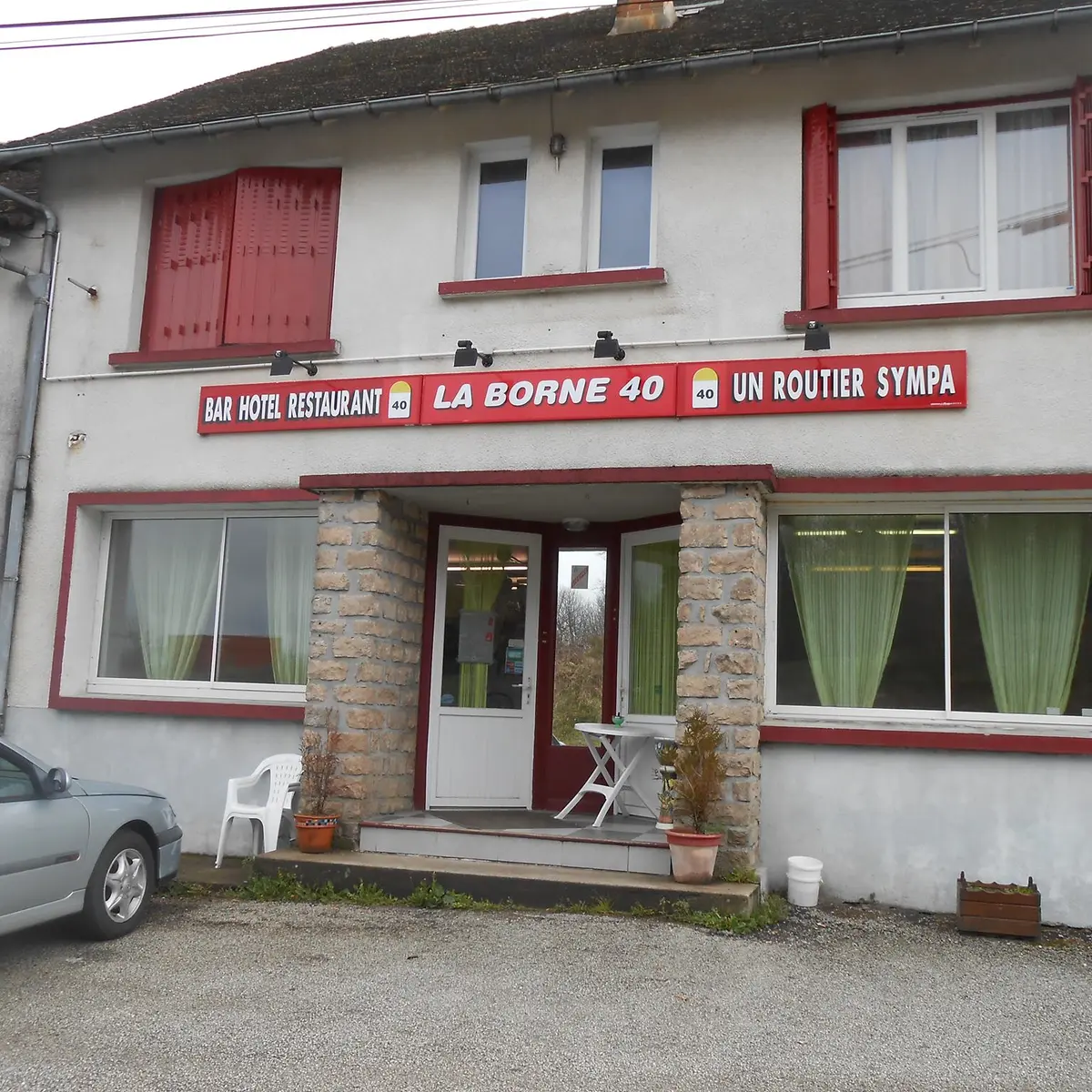 Restaurant Bar 'La Borne 40' à La Porcherie
