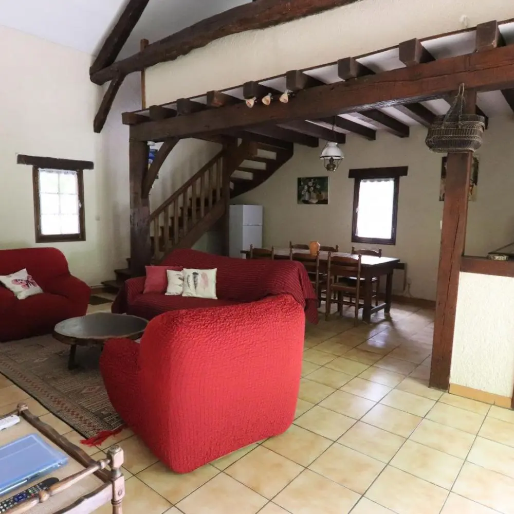 Gîte grand chai salon