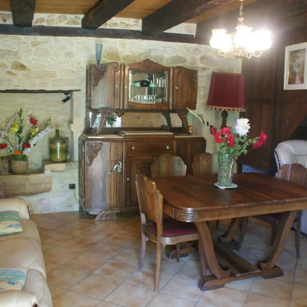 Gîte le clapier salon
