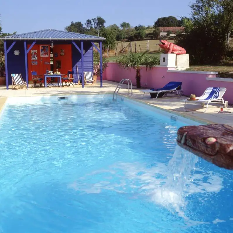 La Gravette lusignac piscine
