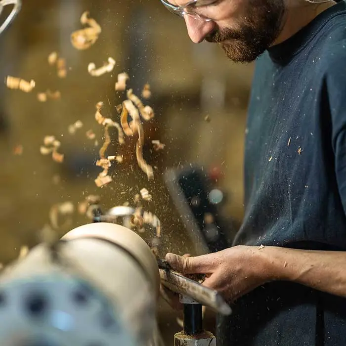 Thibaut Blanc - Tournage et sculpture sur bois
