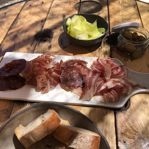 caravane béchadie jambon