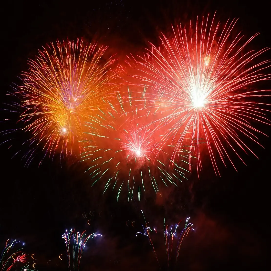 feu d'artifice