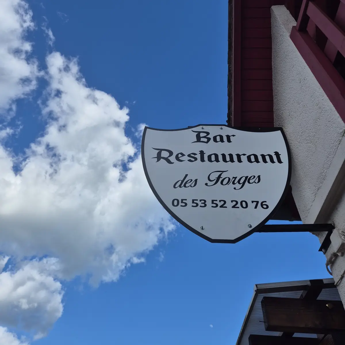 restaurant forges panneau