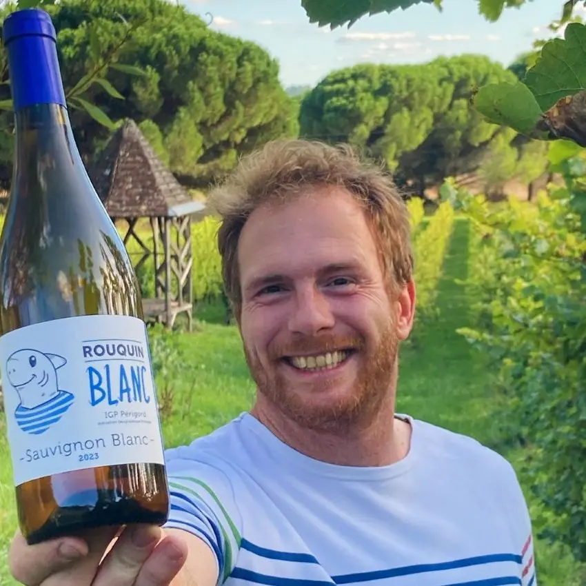 rouquin blanc  château Grand Roc