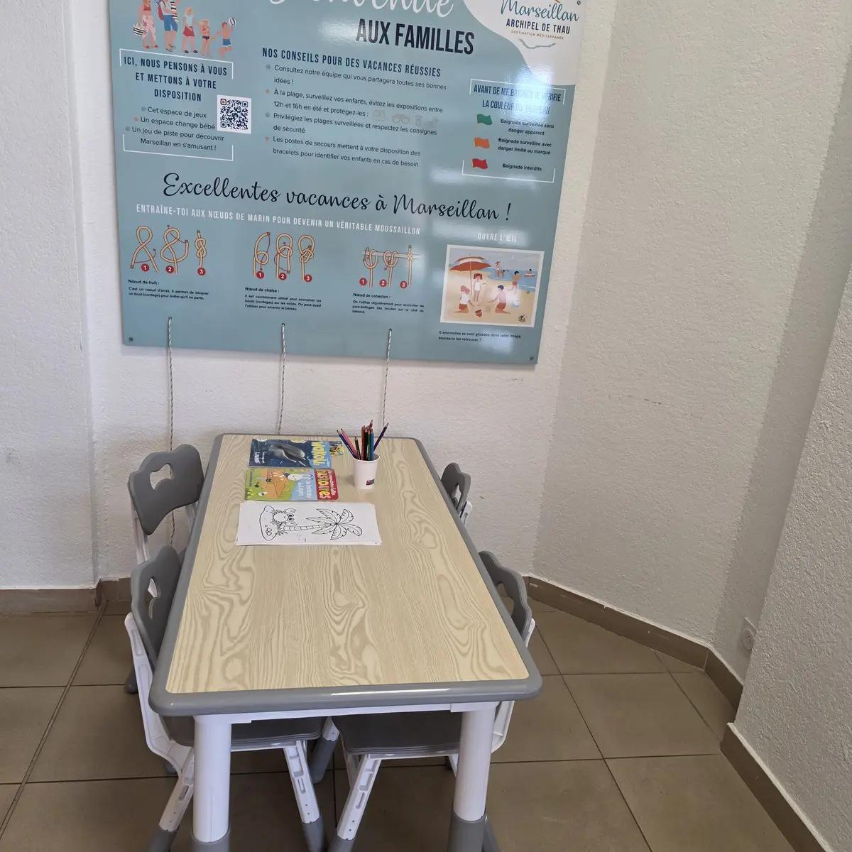 Office Tourisme Marseillan Plage - Coin enfants