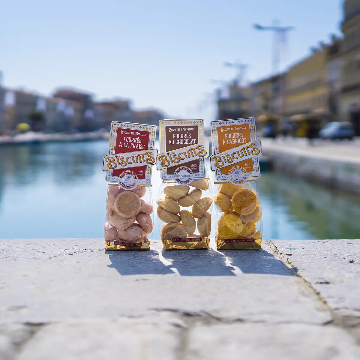 3.biscuits sachets sete