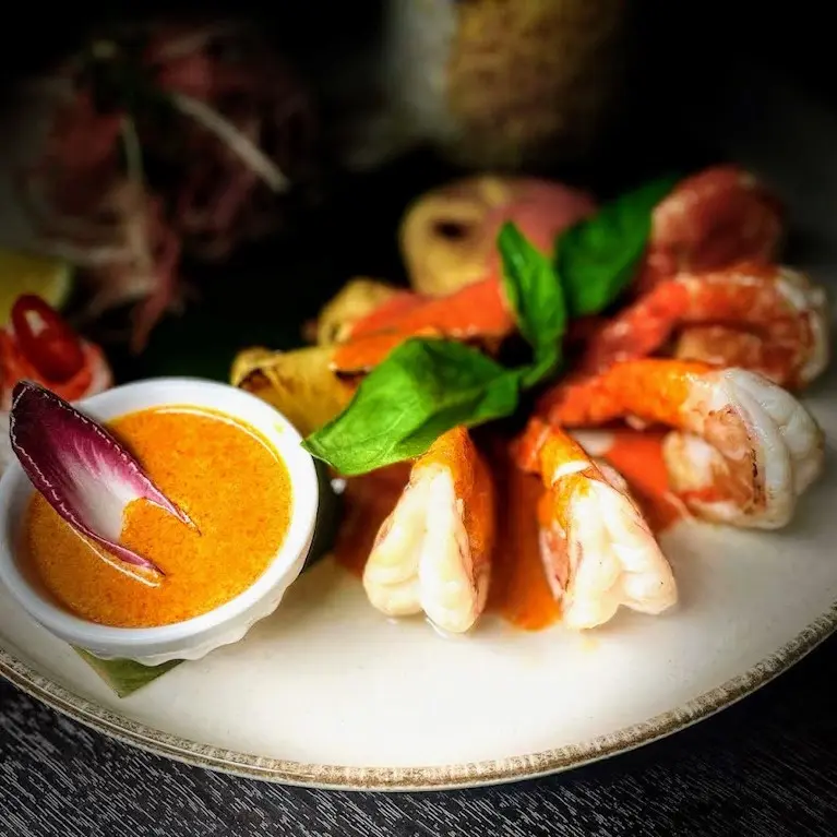 Crevettes curry massaman