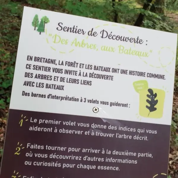 Panneau de départ