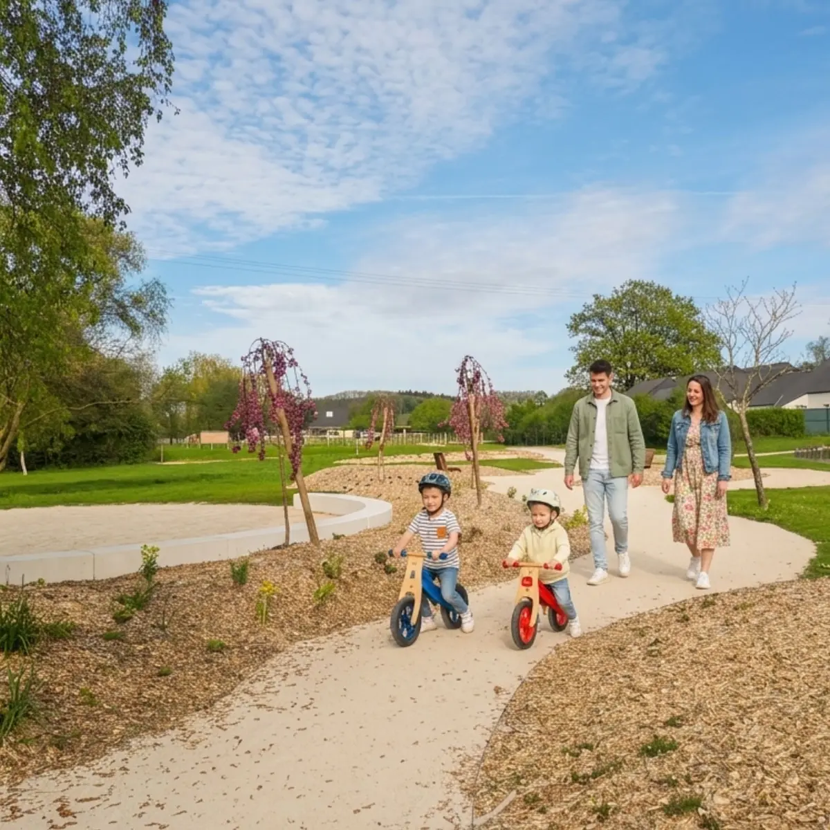 Le parc de la Belle Aude