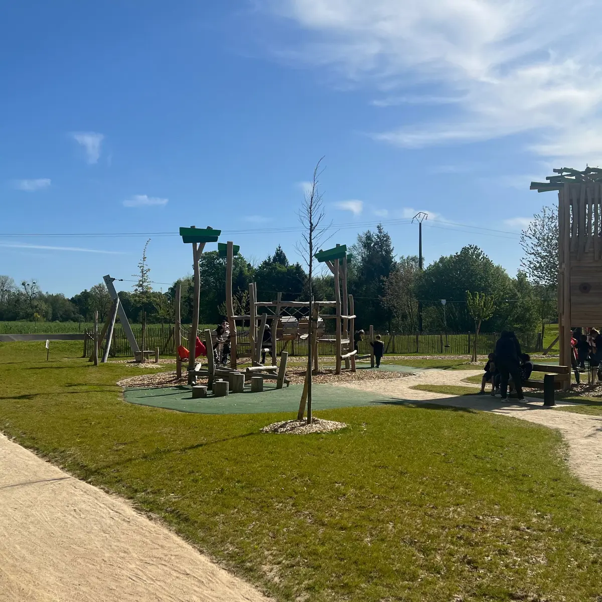 Le parc de la Belle Aude