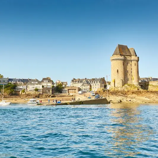 Anse et Tour Solidor - Saint-Servan à Saint-Malo