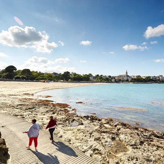 Promenade au clair de lune - Dinard