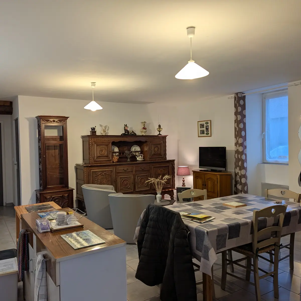 Gite Les Chenes - Pièce de vie