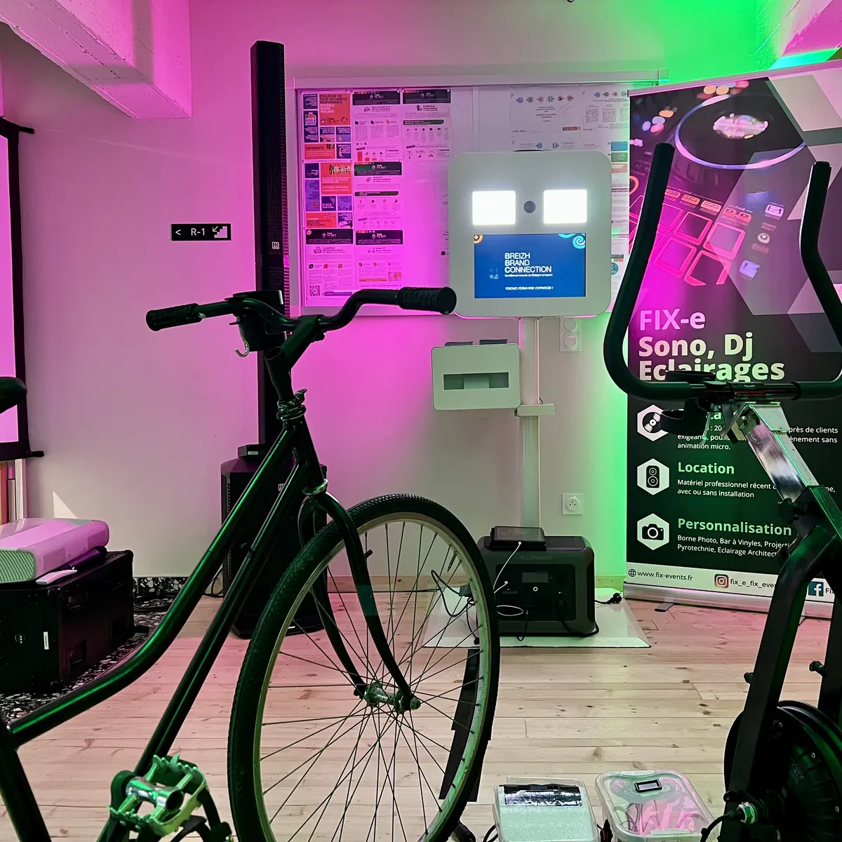 Vélos + Borne Photo - Fix Events