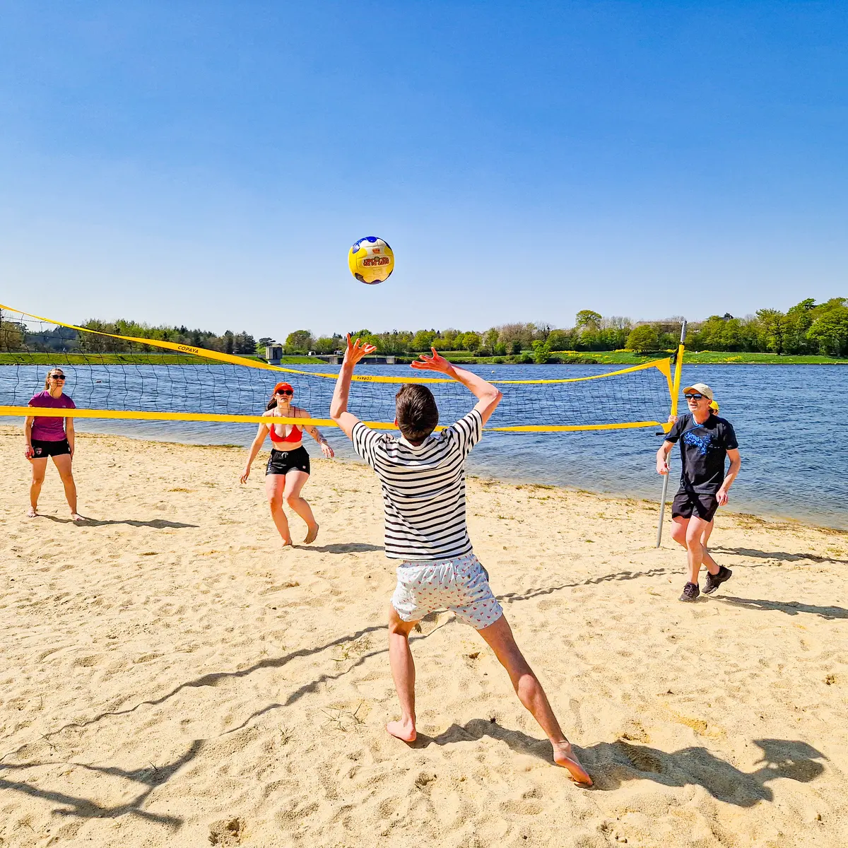 Activités terrestres à la base de loisirs de la Haute-Vilaine