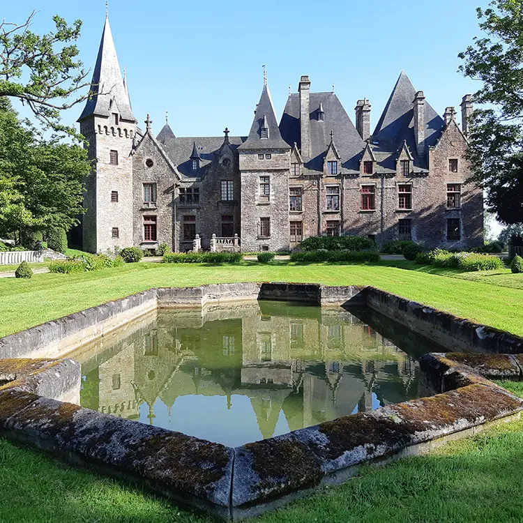 Parc du Château du Bois Cornillé Monuments Historiques (ISMH) à Val-d'Izé