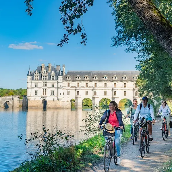 La voie royale : boucle vélo n°47. Amboise, Bléré, Chenonceau...