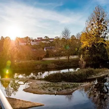 La confluence à Azay-sur-Indre