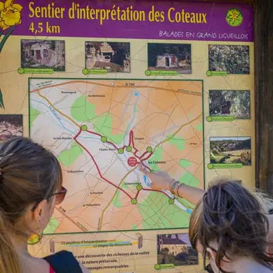 Sentier d'interprétation de la vallée troglodytique des coteaux - Draché