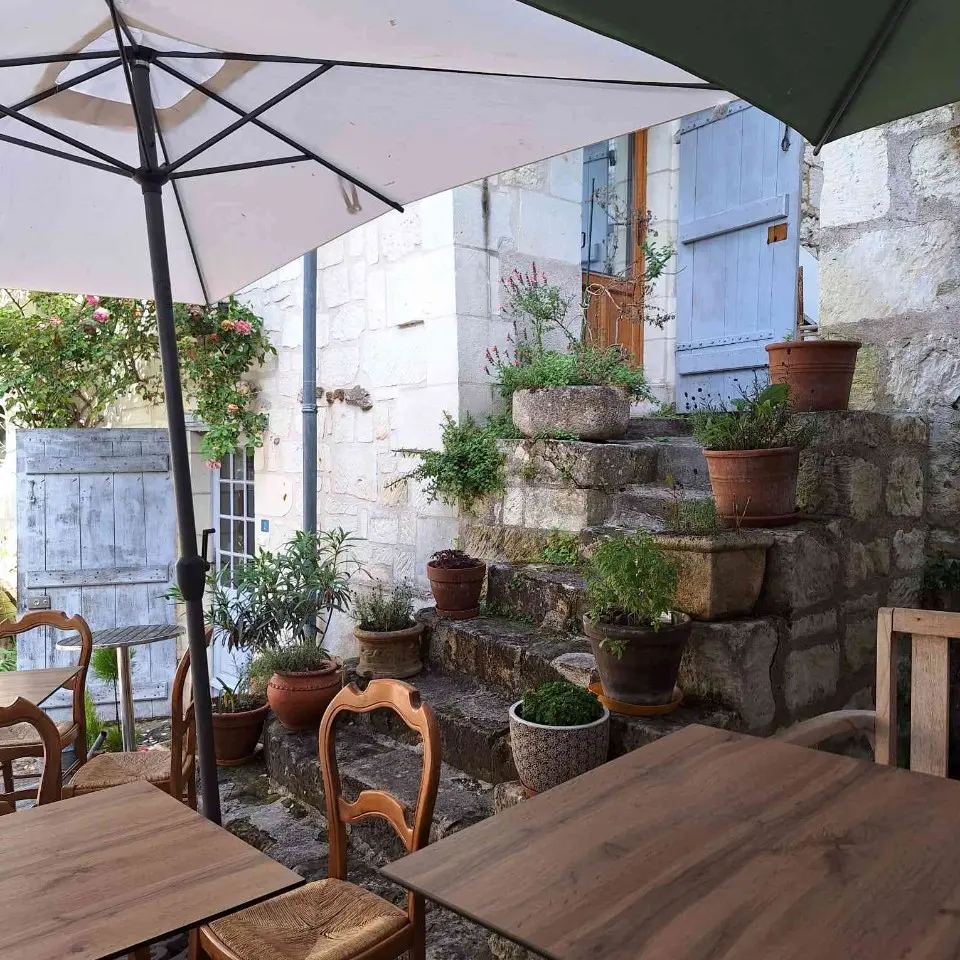 ACVL-Candes Saint-Martin - Auberge de la route d'Or-Terrasse