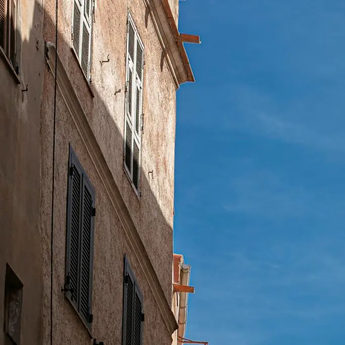 façade citadelle Bonifacio