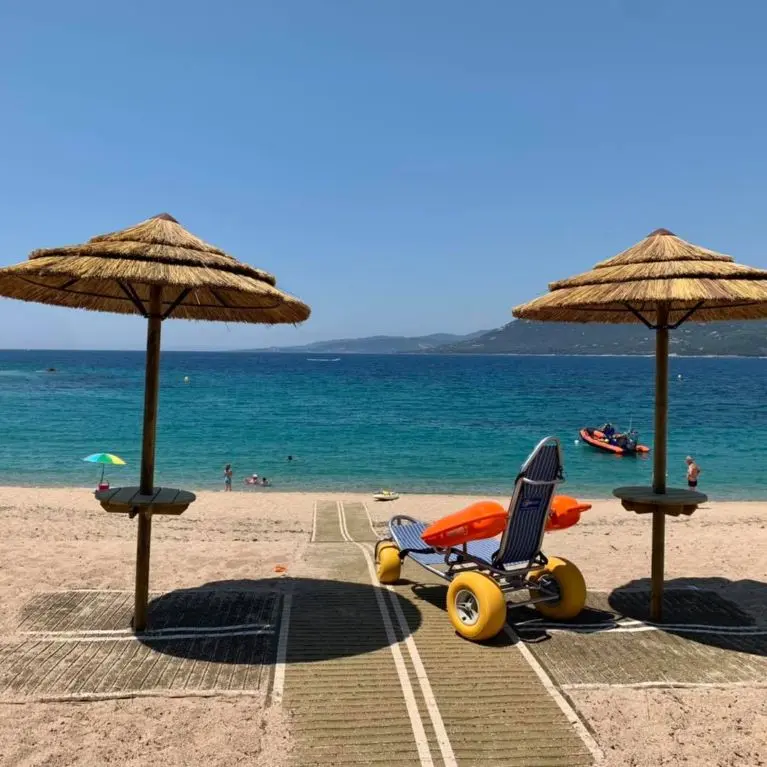 Plage du Lido PMR PROPRIANO