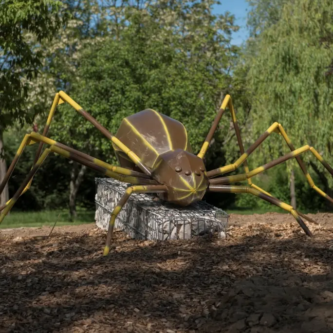 Venir serrer la patte à Gipsy, notre araignée XXL