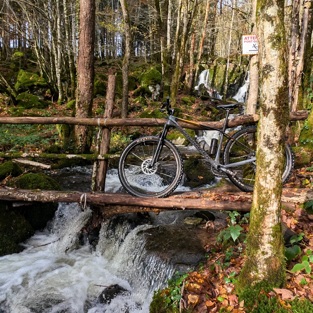 VTT sous la rivière