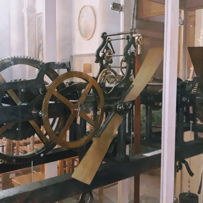 Mécanisme ancien clocher