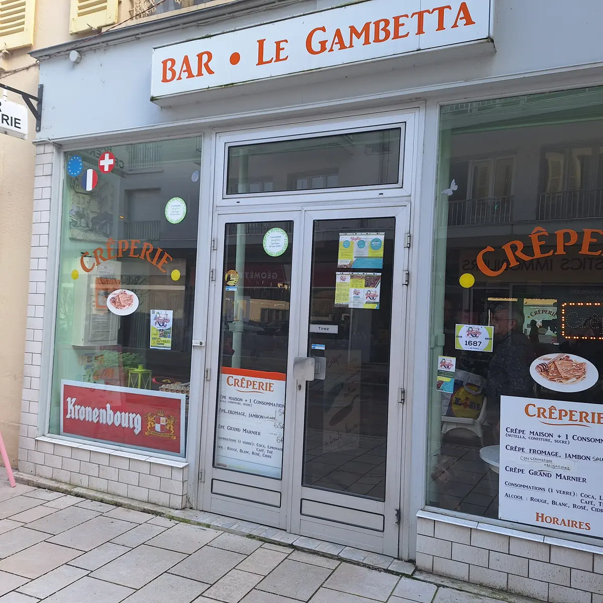 BAR CREPERIE AU GAMBETTA