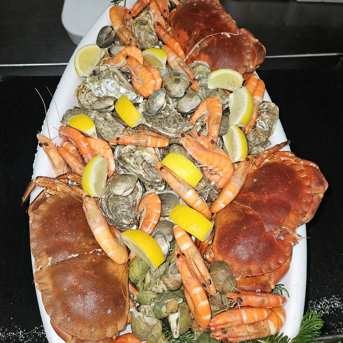 Plateau de fruits de mer