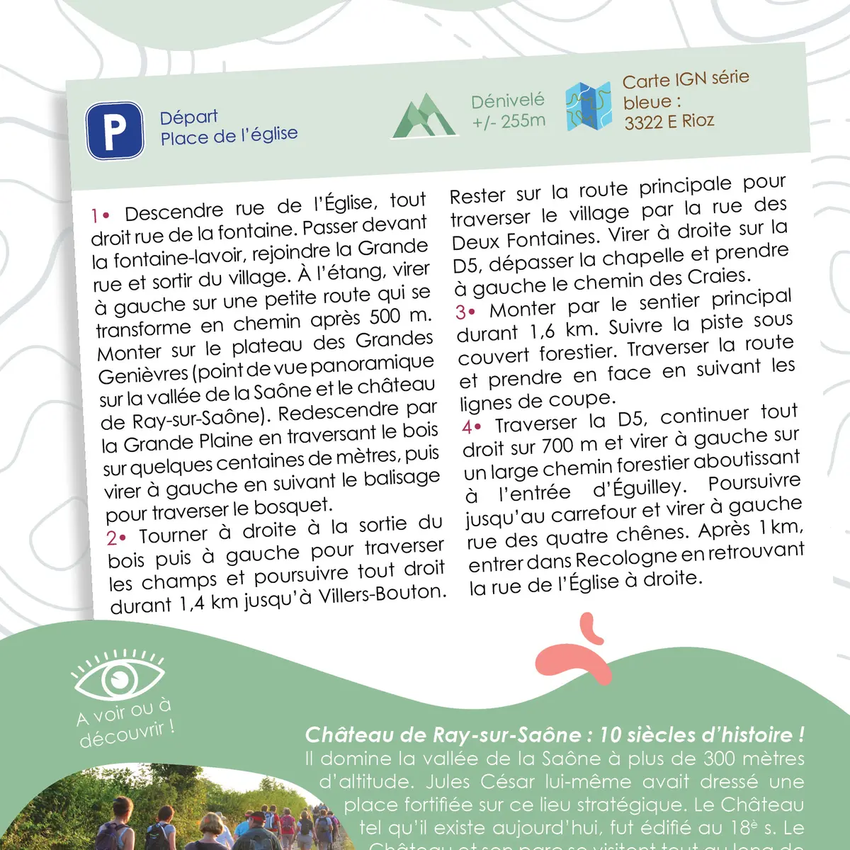 signalétique rando8