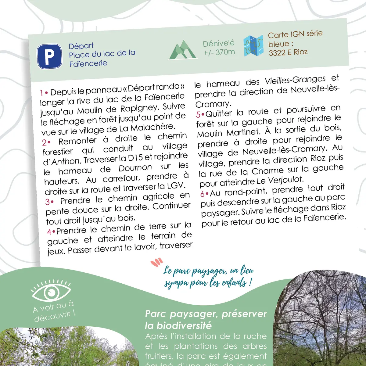 signalétique rando11