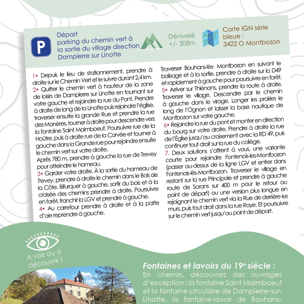 signalétique rando12