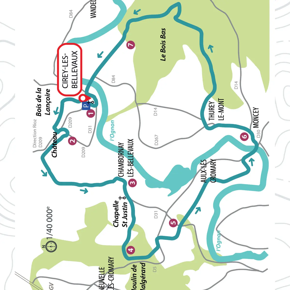 13-ENTRE ABBAYE ET CHATEAUX