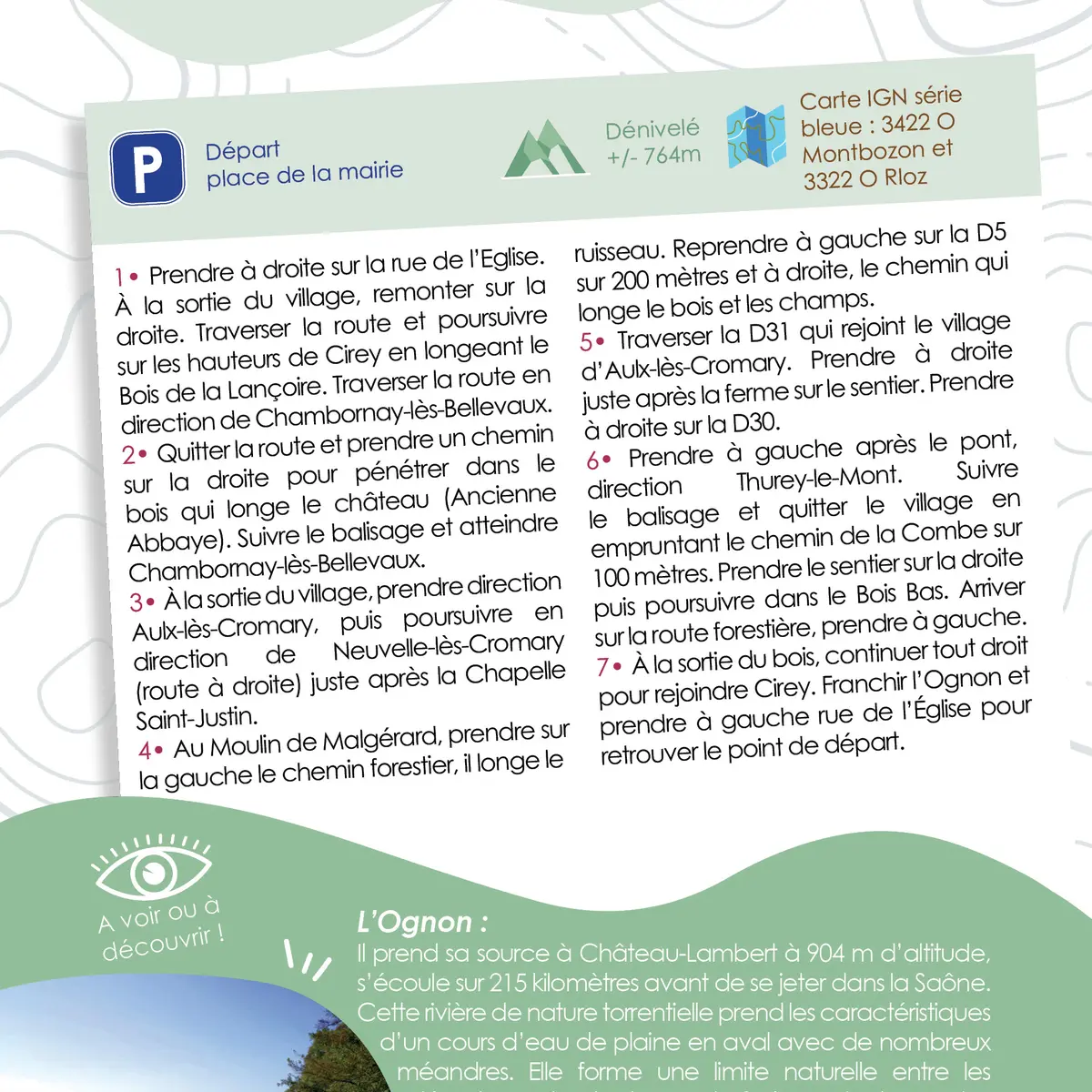 signalétique rando13