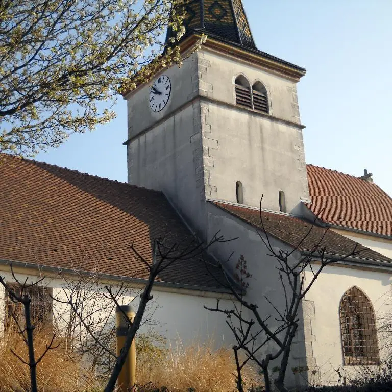 Eglise de Crissey près de Chalon-sur-Saône (71)