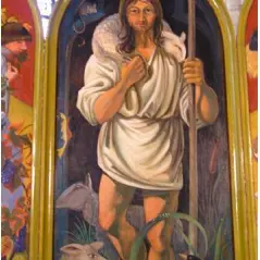 Retable du Bon Pasteur de Michel Bouillot XXe s.