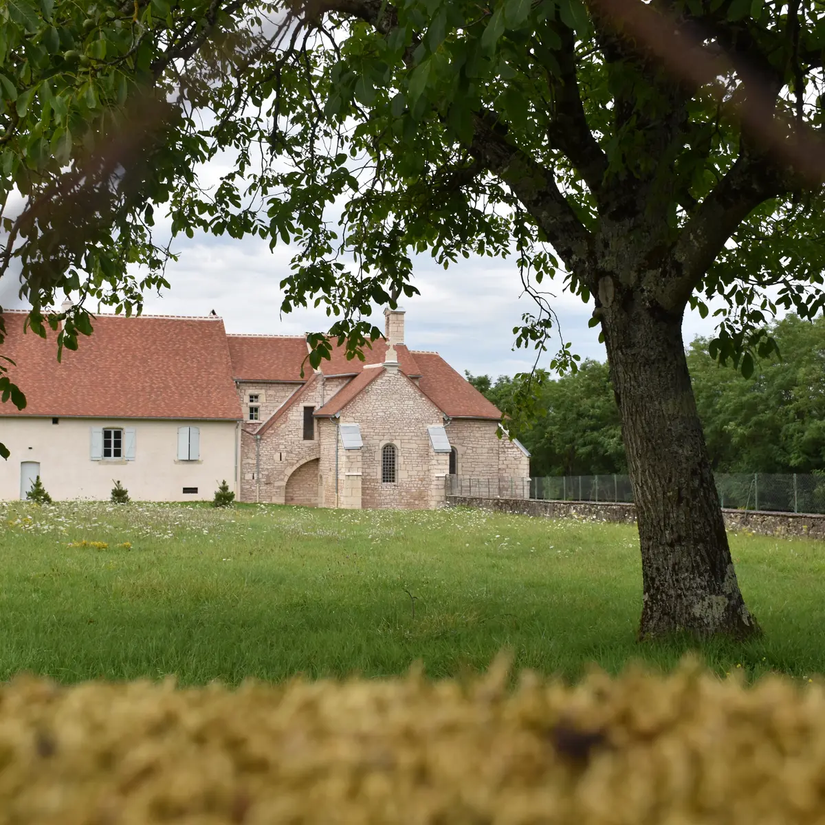 chapelle de Leffond depuis verger