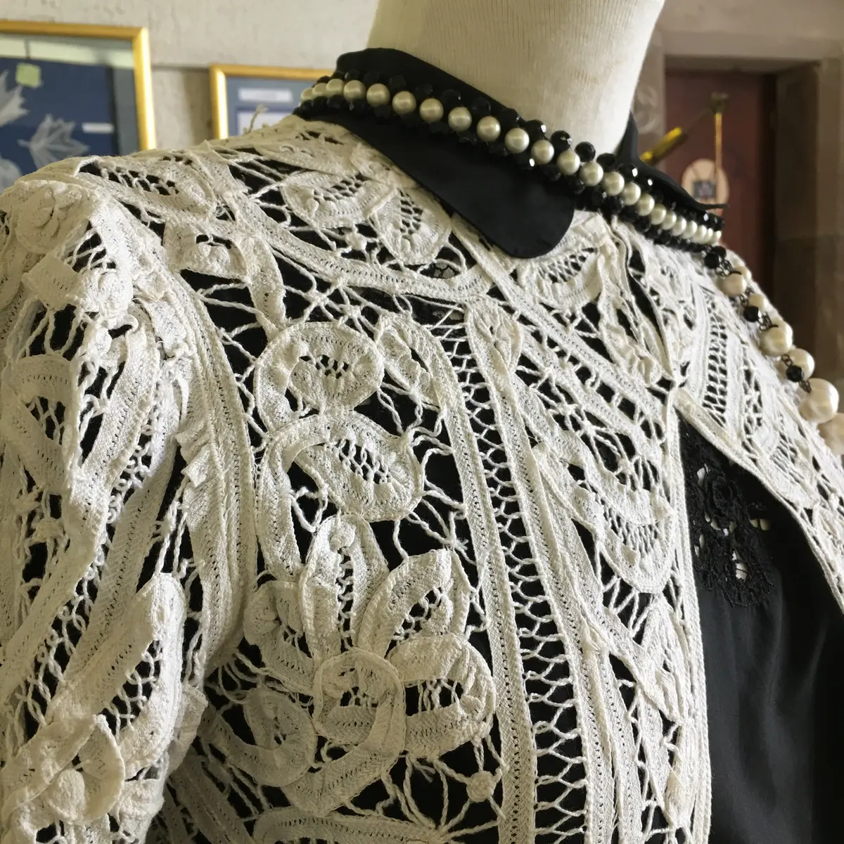 Dentelle robe