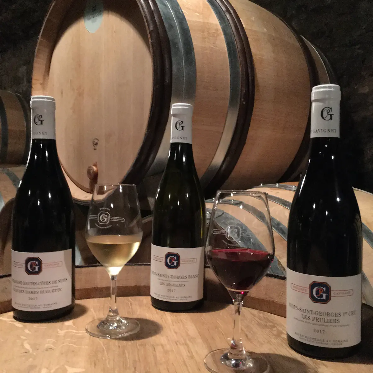 Présentation bouteilles du Domaine