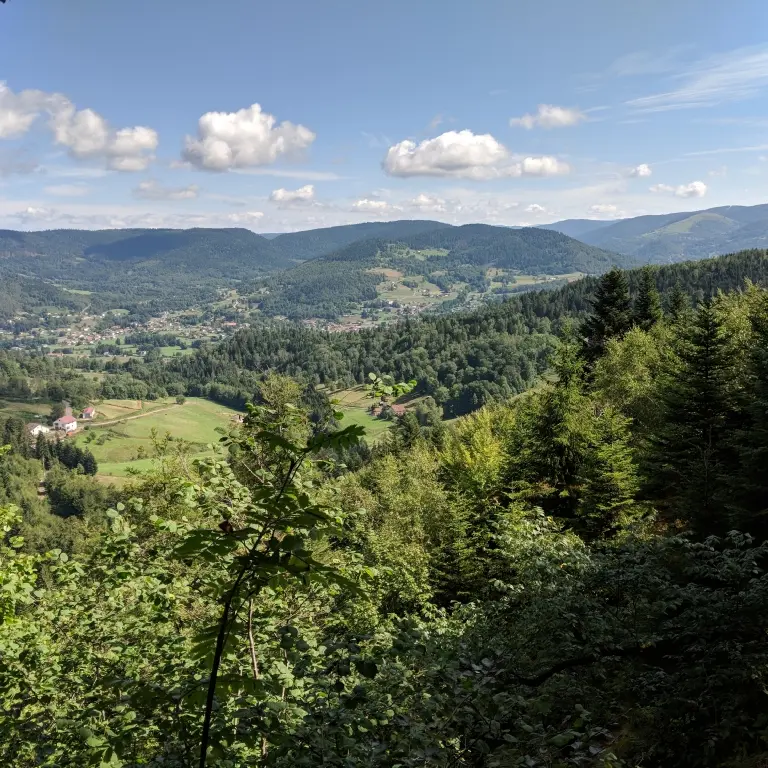 Panaroma sur les Hautes-Vosges