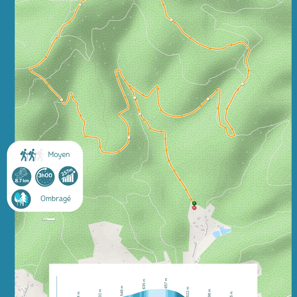 Localisation La ROCHOTTE plan