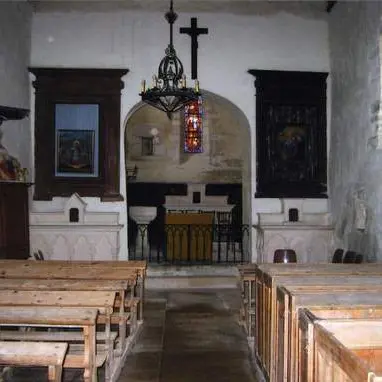 Eglise Saint-Marcel à Bouzeron, nef et choeur