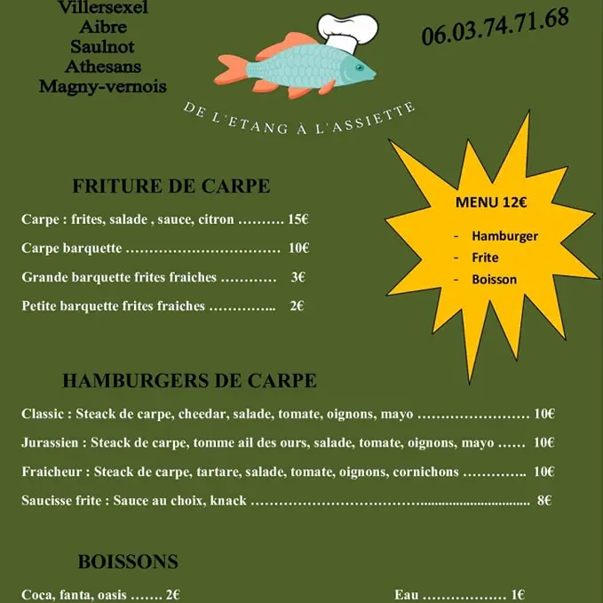 tarif du food-truck