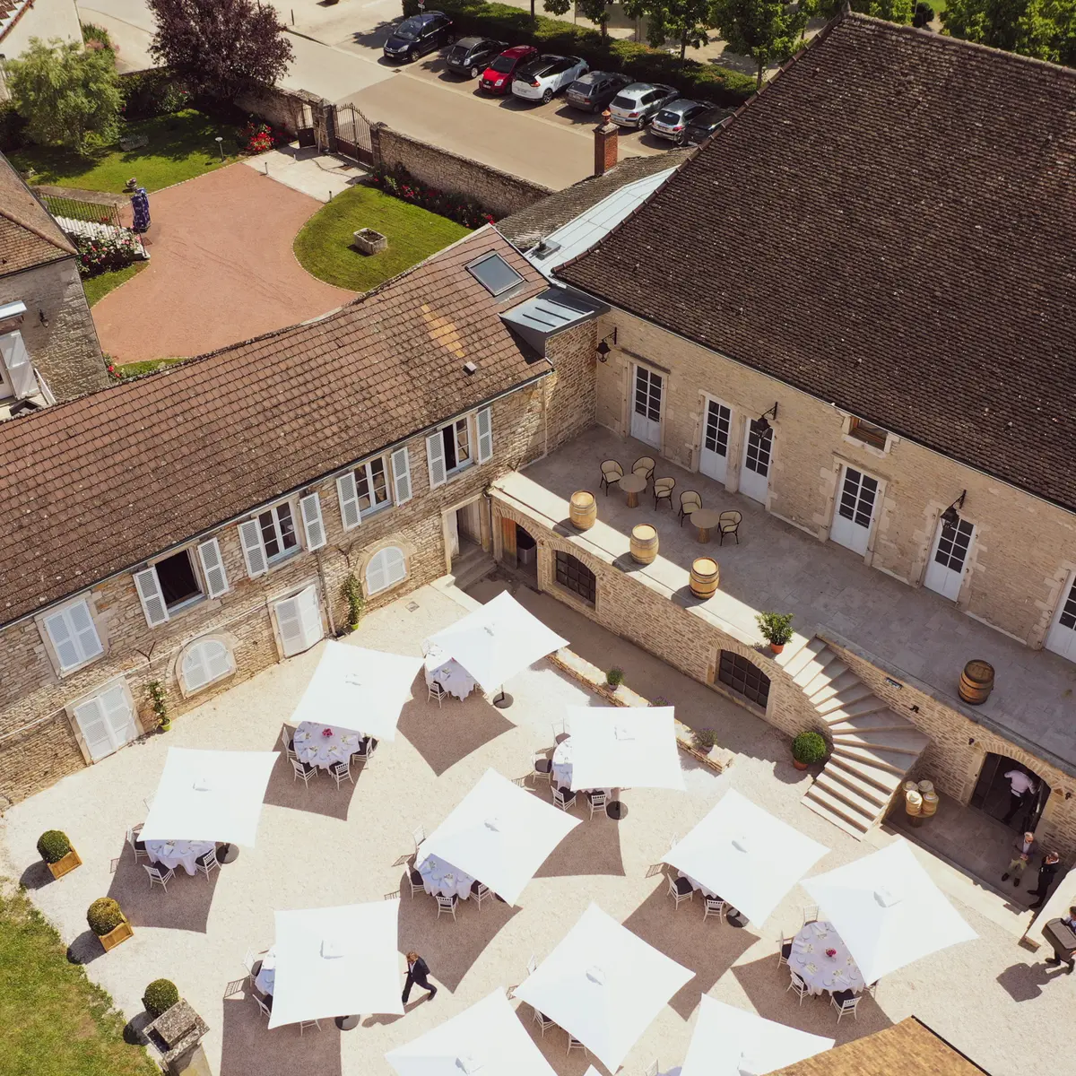 vue aérienne Maison Chanzy