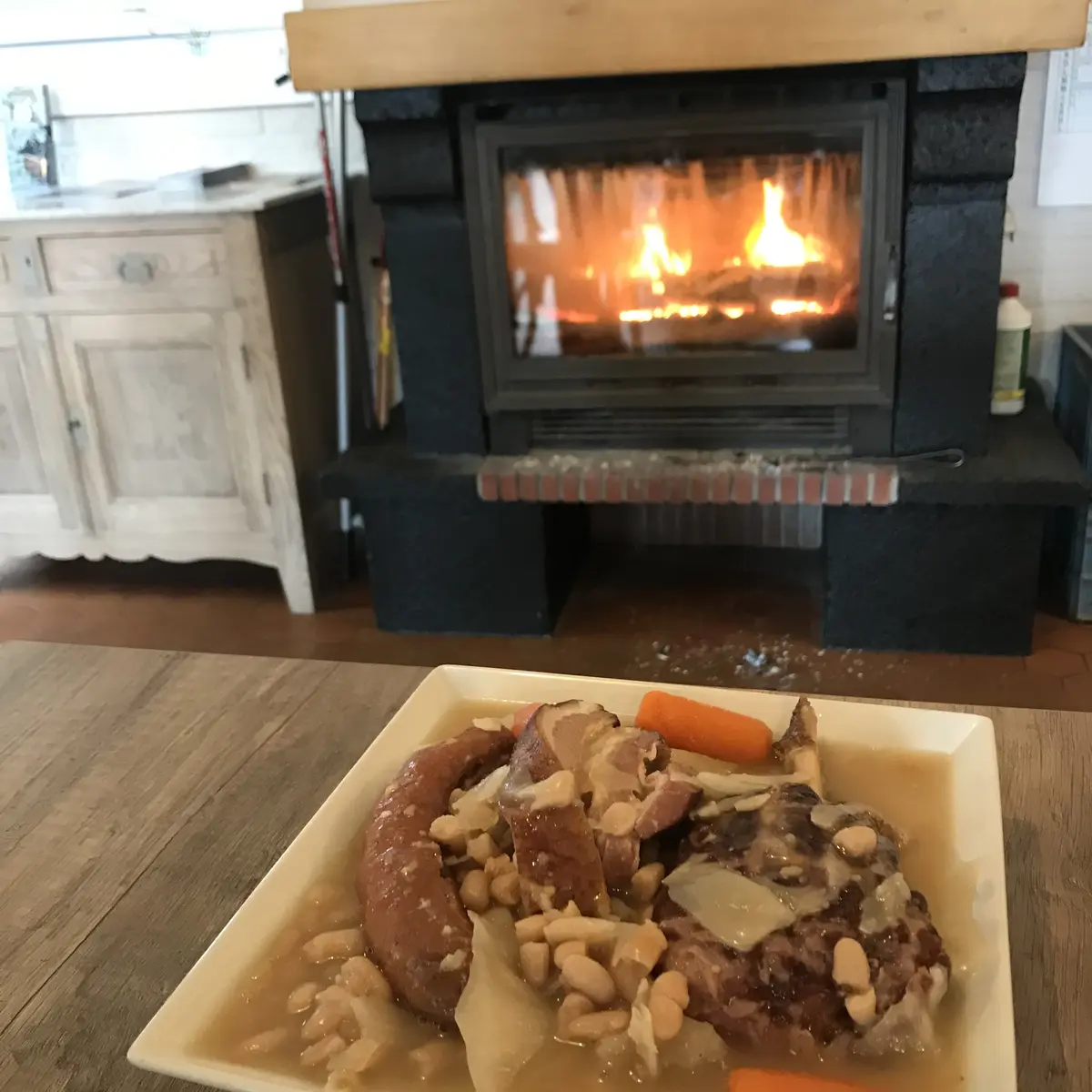 la brasserie aux couleurs hivernales