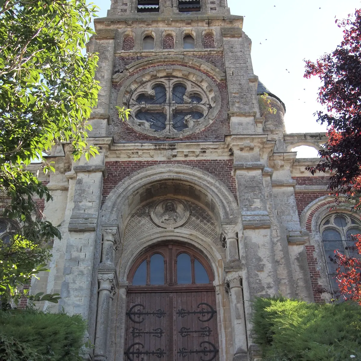 Eglise saint roch Rombies-et-Marchipont-église rombies©OTCVM